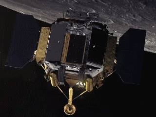 嫦娥四号探测器示意图
