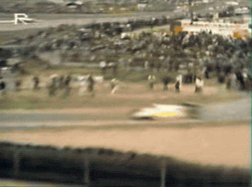 1982年荷兰大奖赛上瑞内‧阿尔努（René Arnoux）的车祸。