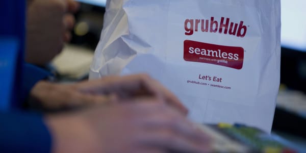 Uber拟收购外卖平台GrubHub 消息称双方未达成协议