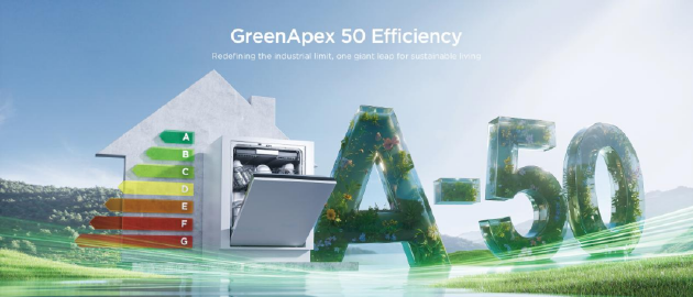 IFA 2025 | 美的GreenApex热泵洗碗机：以空气之力，定义极致节能