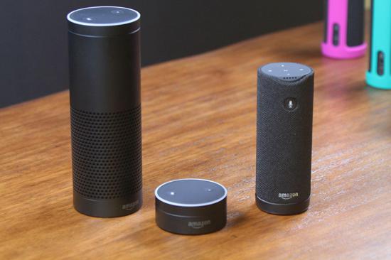 亚马逊智能音箱内置语音助手Alexa