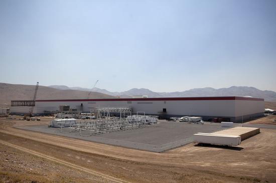 图4：特斯拉位于内华达州的超级工厂