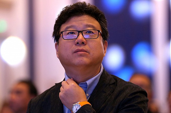 2019年11月17日，浙江宁波，网易公司创始人兼首席执行官丁磊。图片来源／视觉中国