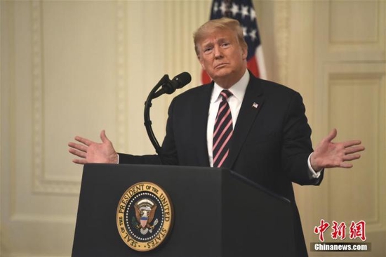 资料图：美国前总统特朗普