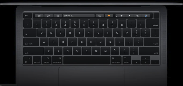 苹果自适应显示键盘专利