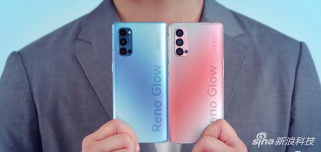 OPPO Reno4 Pro主打配色