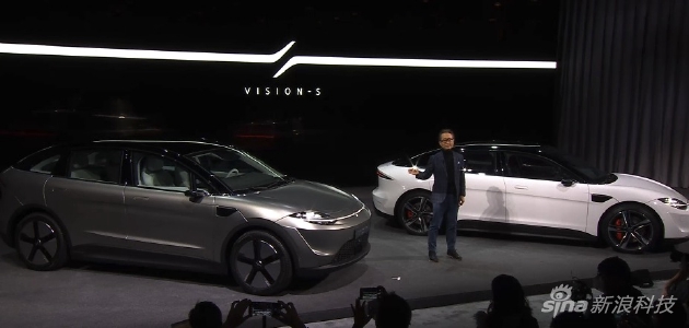 索尼在CES上展示新款SUV概念车 并宣布将其电动汽车商业化