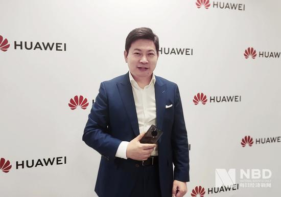 华为消费者业务CEO余承东。图片来源：每日经济新闻 资料图