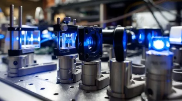 研究人员利用蓝色激光来检测气体透明度的增加