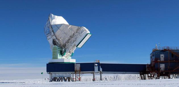 南极望远镜是拍摄黑洞图像所用的8个射电望远镜之一