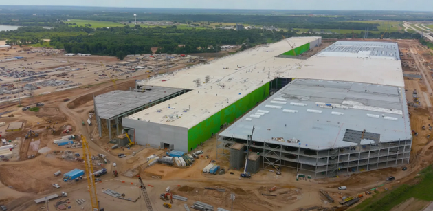 特斯拉德州超级工厂基本完工 已部署生产(视频)