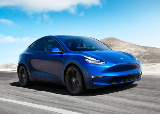 国产model Y，图源特斯拉官网