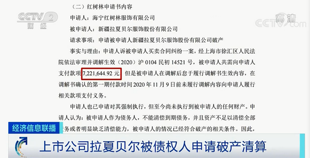 冲上热搜!“中国版ZARA”被申请破产清算!已披露债务达上千万元!或存退市风险...