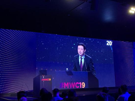 中国移动董事长杨杰在MWCS上发表主题演讲