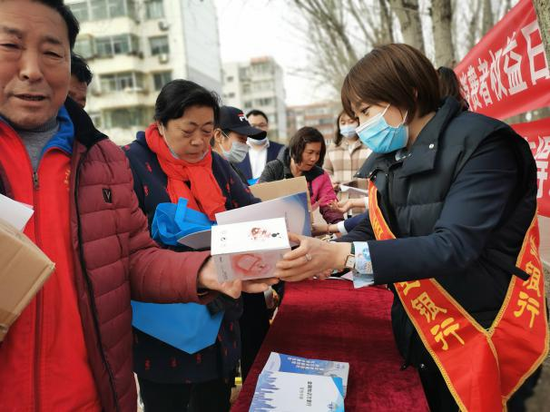 民生银行唐山分行有序开展3.15消费者 权益保护教育宣传活动
