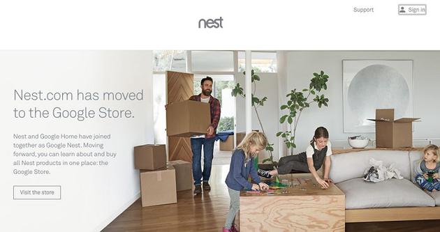 谷歌关闭Nest家居网站 产品整合到Google Store