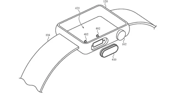 Touch ID集成到Apple Watch的侧边按钮中