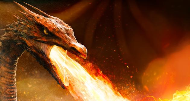 喷火的巨龙是神话中迷人的存在。如果龙确实存在于自然界中，它的喷火能力会来自哪里？