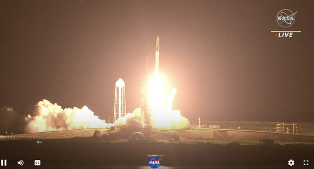 二手火箭发射二手飞船！SpaceX将美欧日四名宇航员送上太空