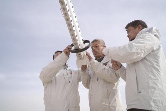 发射试验。摄影:王秀云 冯俊儒