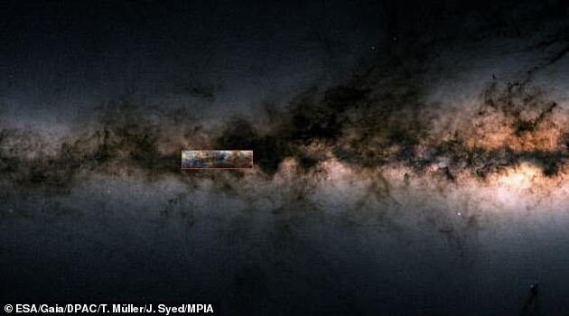 银河系最大结构：神秘氢丝跨度25.75万亿公里
