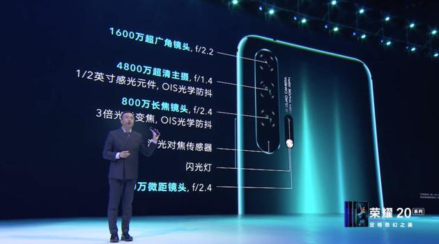 荣耀20 PRO摄像头细节