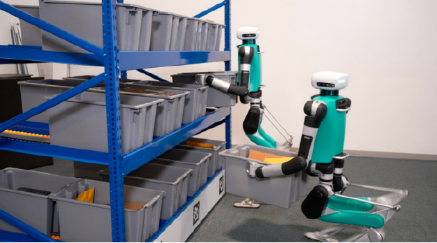 亚马逊双足机器人Digit亮相：负责回收周转箱及重复性动作