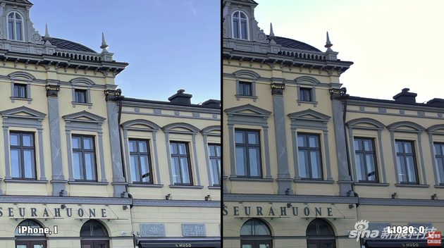 逆光部分，缺少强大的HDR，自然不及iPhone