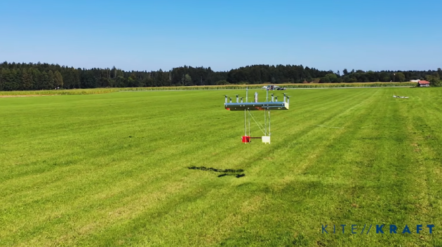 通过将一组微型的、可移动的风车发射到高空，高空风能公司Kitekraft利用一架刚性飞行器实现了发电。这架风筝也可以为自身起飞和降落提供动力。目前这类风筝还处于原型阶段，未来有可能用于在更多地方建造高空风能发电场，或者为偏远地区提供电力。