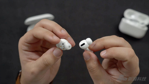 橡塞设计跟AirPods Pro类似