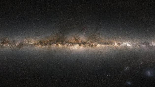 迄今为止最精细银河系恒星地图发布