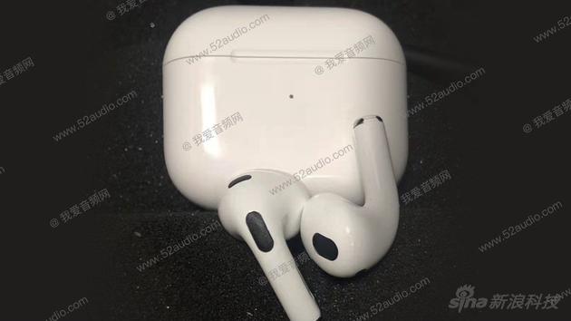 AirPods 3代的曝光图片 （来自@我爱音频网）