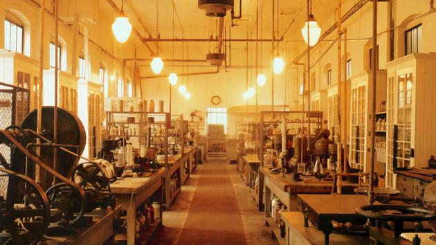 爱迪生在新泽西的实验室是他许多发明的诞生地。有些在他生前便已闻名遐迩，有些则默默无闻。