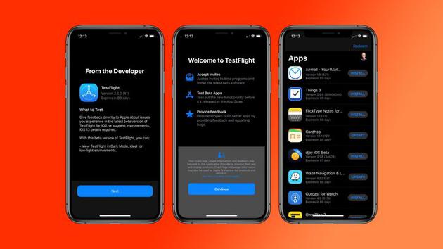 ▲TestFlight 开发者应用测试平台。 图片来自：9to5Mac
