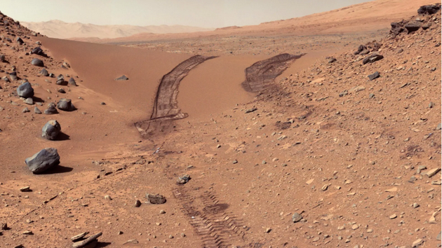 人类已经向火星发射了几十个航天器，有些已经成功地在这颗红色星球上留下了自己的印记