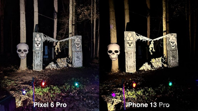新浪数码|巅峰对决 谷歌Pixel 6 Pro和iPhone 13 Pro Max拍照对比