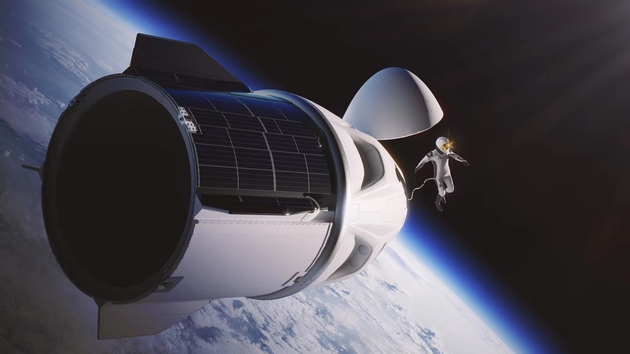  宇航员将穿上SpaceX设计的舱外太空服开展首次商业太空行走