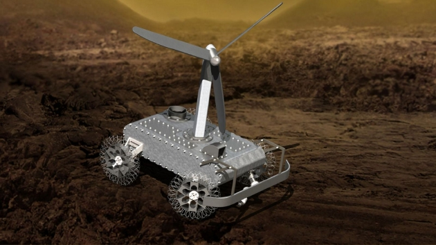 这款金星着陆器使用的电子元件虽然简单、却很耐用，可以经受金星表面的高温高压环境。