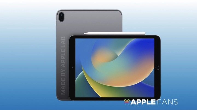 ▲ 兼容二代 Apple Pencil 的 iPad 10 图片来自:applefans