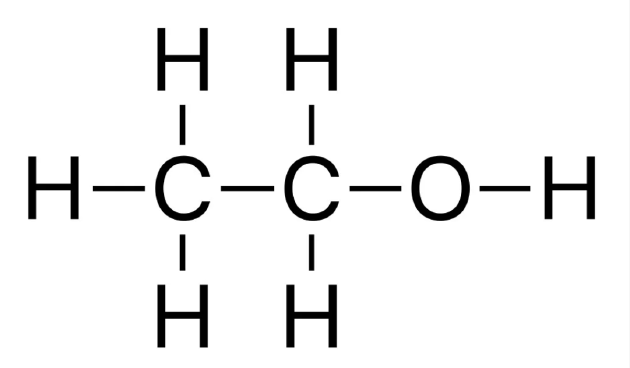 乙醇的空间结构示意图图片
