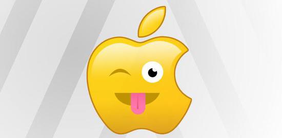 苹果标志表情包图片