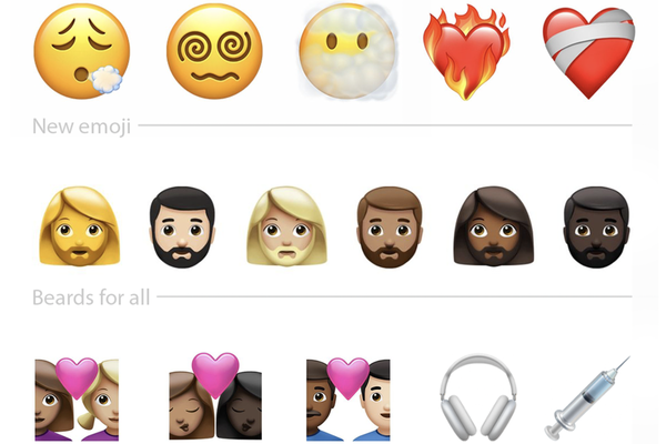 5 beta2更新:全新emoji表情驾到