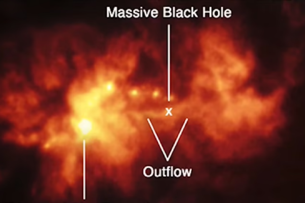 矮星系黑洞正在“孕育”恒星 而不是吞噬它们！