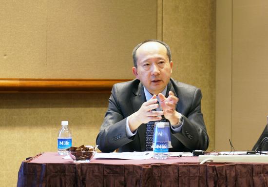 榎户社长:中国与其他的行业,其他的国家