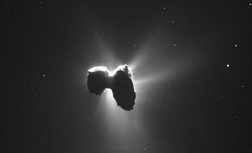 “罗塞塔”在彗星上发现“生命基石”。(新浪科技配图)