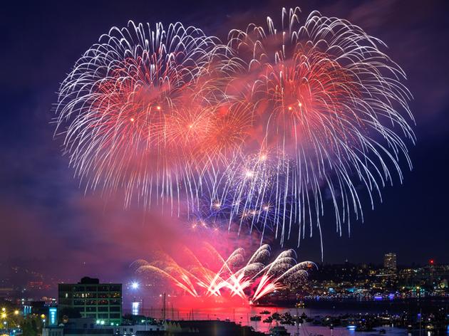 捕捉节庆夜空中的绚烂光华 烟花摄影基础及窍门