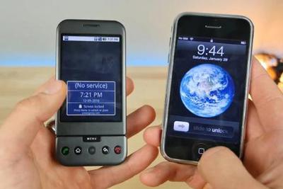 经典回顾:初代iPhone与初代Android手机对比|iPhone|android_新浪科技_新浪网