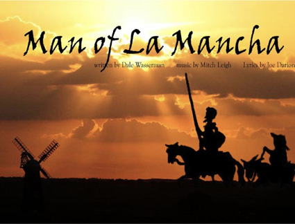 唐吉诃德音乐剧《man of la mancha》海报