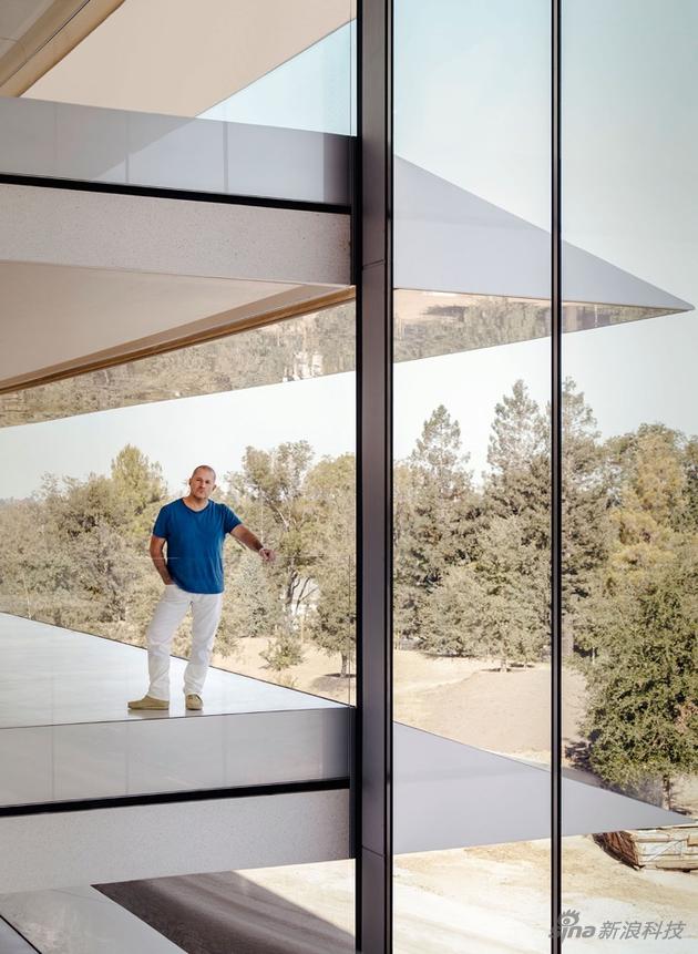 Jony Ive在苹果的新办公地点Apple Park