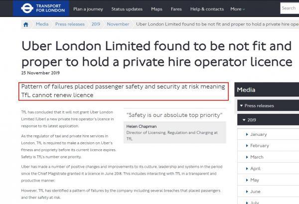 业务扩张导向下 Uber安全报告没能照亮车厢里的黑